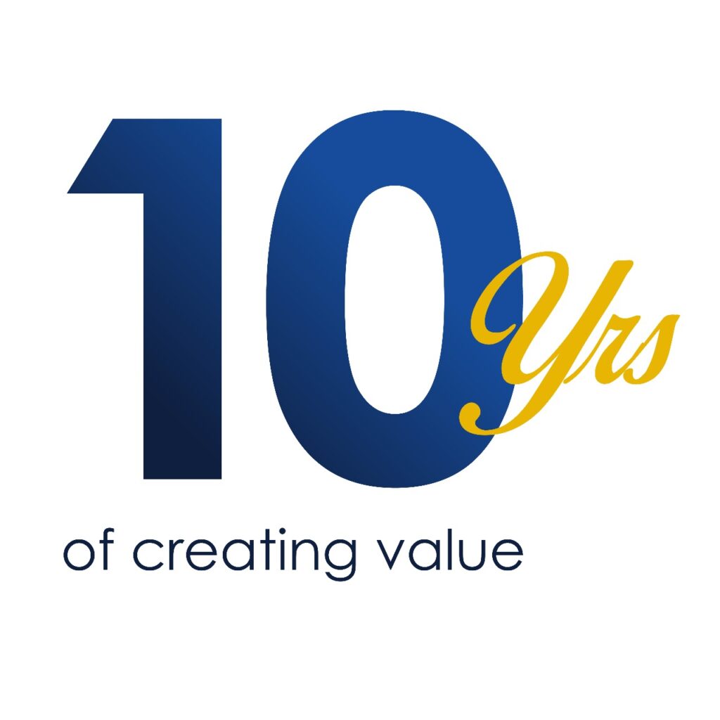 Celebrating 10th Year of Growth & Success